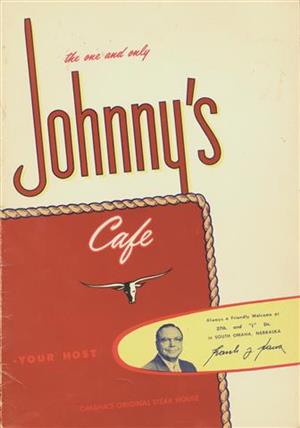 Johnny's Cafe menu
